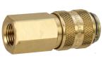 Schnellkupplung 5,0 mm mit 1/8" Innengewinde made in Germany