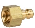 Stecknippel 1/4" Innengewinde / 5,0 mm