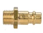 Stecknippel 1/4" Aussengewinde / 7,2 mm Made in Germany
