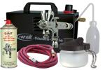 Make Up Airbrush-Set MS-B 1020 mit 0,20 mm Airbrushpistole