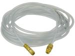 Luftschlauch klar, 5 mtr, 1/8" AG, mit Schnellkupplung