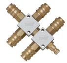 Luftverteilung Stecknippel 5,0 (Airbrushkompressor)/ 5x Schnellkupplung 5,0 mm