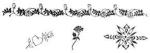 Medea BodyArt Schablone NBD-360