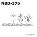 Medea BodyArt Schablone NBD-376