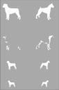 Schablone SM 580 Hunde © TopAir