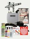 NailArt-Airbrush-MiniSet NS-Mini, Klein handlich, mit 0,30mm Airbrush, erweiterbar