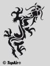 Schablone TA-297 Drache aus dünnem, strapazierfähigem Kunststoff    © TopAir