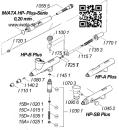 I 140 2 Düsenkappe 0,2 mm für HP